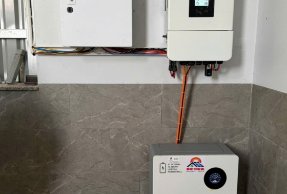 Điện mặt trời lưu trữ  6.9kwp -Pin lưu trữ 15kwh