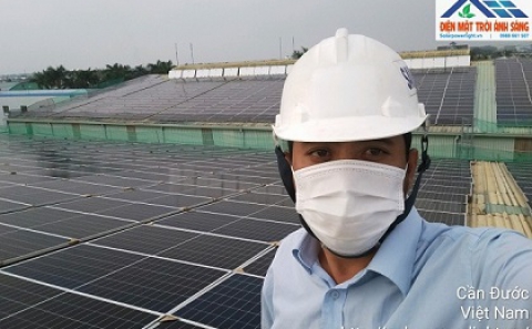 Hệ 1MW Khu công nghiệp Cầu Tràm, Cần Đước - Long An