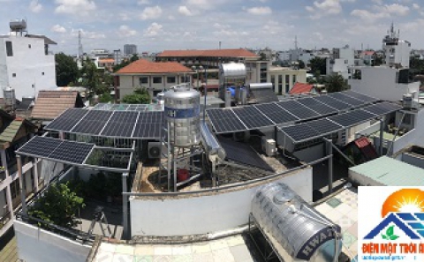 Hệ NLMT 7kWp đường số 21, phường 8, quận Gò Vấp