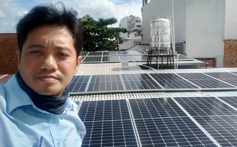 Hệ 12.6 kWp Growatt Hương lộ 2, Quận Bình Tân, TP HCM